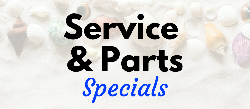 Service and Parts Specials Banner
